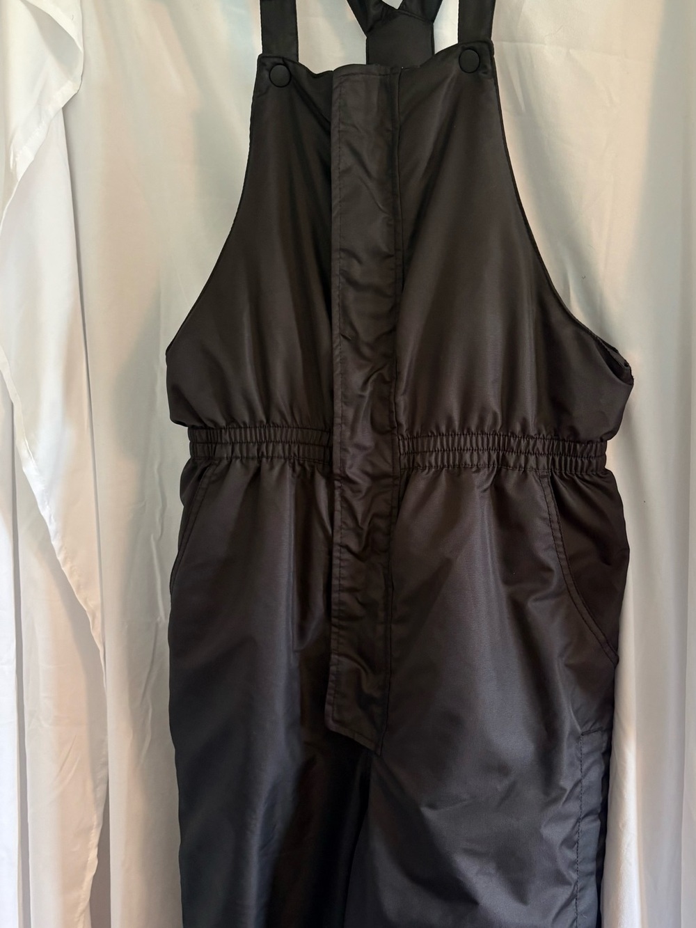 Old Navy Black Bib Jumpsuit with Adjustable Straps